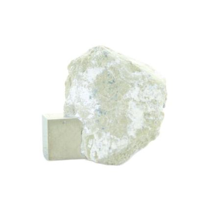 Pyrite Cube On Matrix - Small