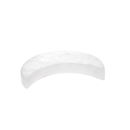 Selenite Crescent Moon Slice