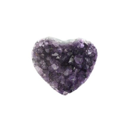 Amethyst Cluster Heart 5