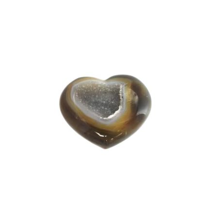 Agate Druzy Heart 5