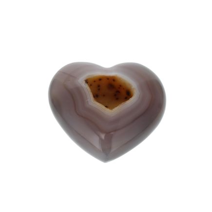 Agate Druzy Heart 7