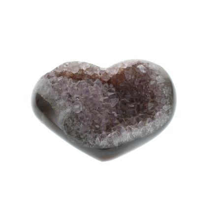 Agate Druzy Heart 11
