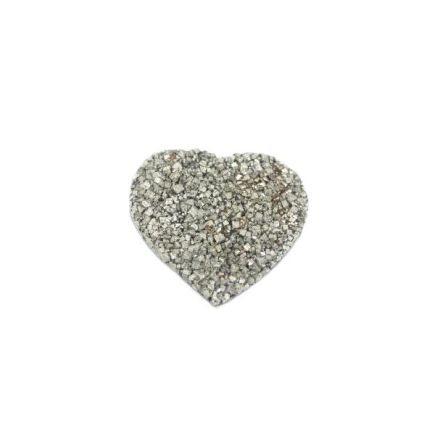 Extra Quality Hematite &  Pyrite Heart Size 7