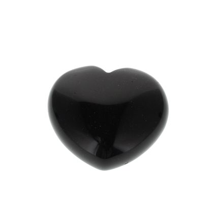 Blue Goldstone Heart - Large