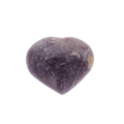 Lepidolite Heart