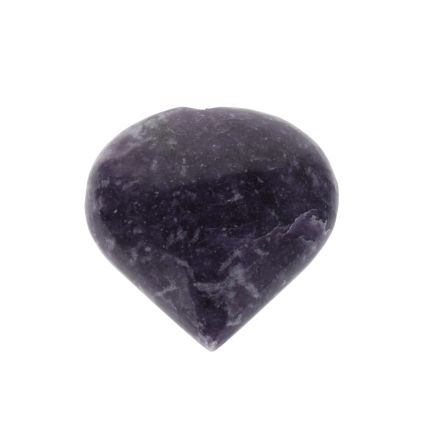 Lepidolite Heart
