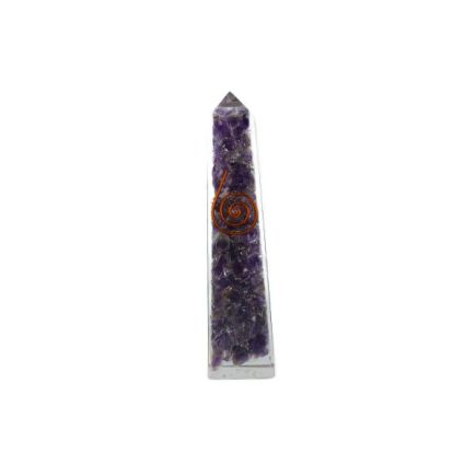Amethyst Orgone Obelisk