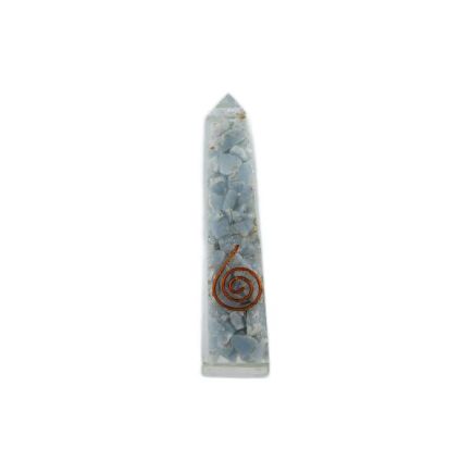 Angelite Orgone Obelisk