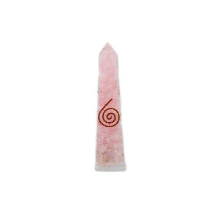 Rose Quartz Orgone Obelisk