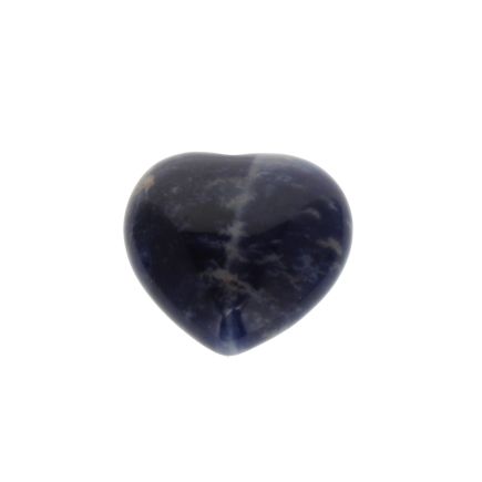 Sodalite Puff Heart