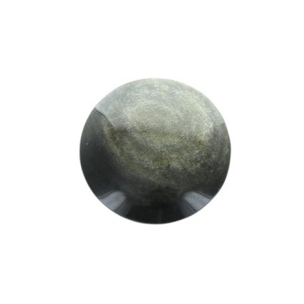 Golden Sheen Obsidian Round Palmstone