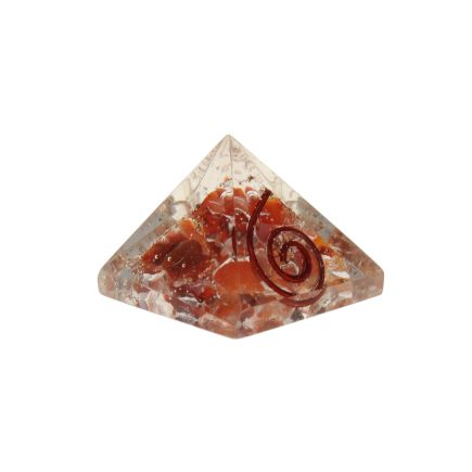 Carnelian Orgone Pyramid