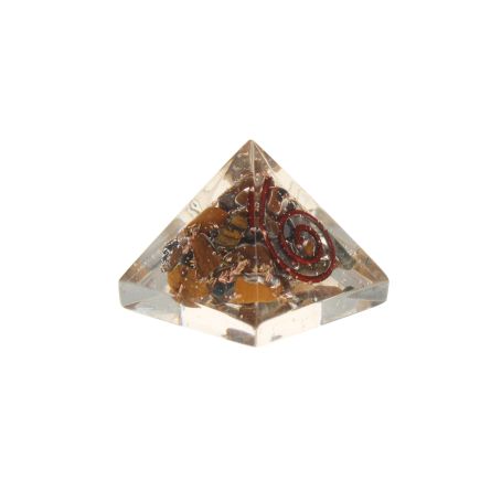 Tiger Eye Orgone Pyramid