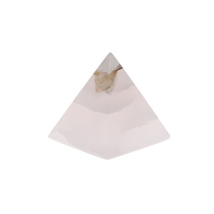 Pink Himalayan Calcite Pyramid 1