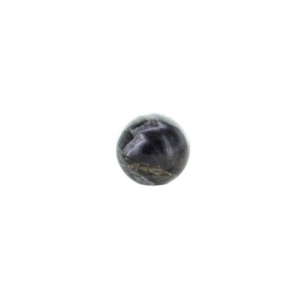 Amethyst Chevron Sphere 5