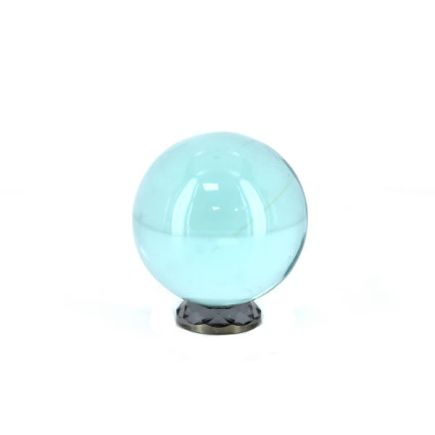 Blue Obsidian Glass Sphere