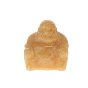 Orange Calcite Buddha