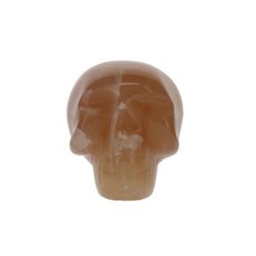 Caramel Himalayan Calcite Skull