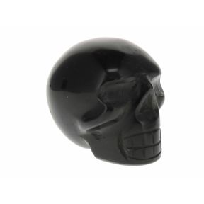 Rainbow Obsidian Skull