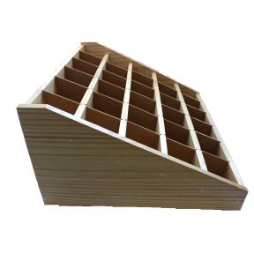 Wooden 30 Compartment Tumblestone Box