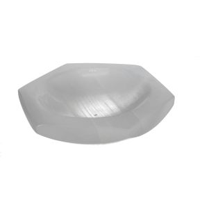 Selenite Hex Bowl 150mm