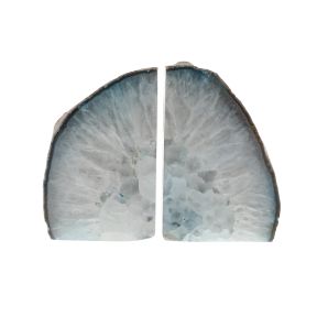 Blue Agate Book End