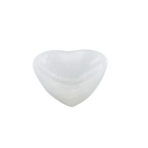 Selenite Heart Shaped Bowl