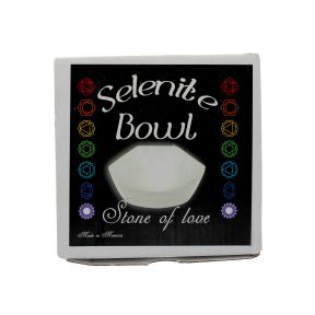 Selenite Hex Bowl
