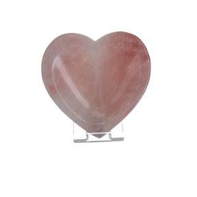 Rose Quartz Heart Bowl 7