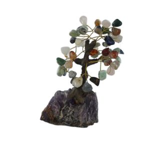 Mixed Crystal Bonsai Tree - Medium