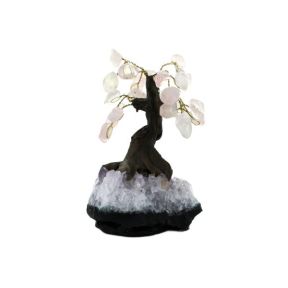 Rose Quartz Bonsai Tree - Small