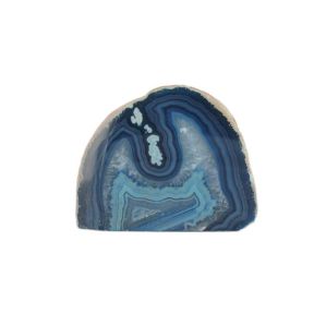Blue Agate Candle Holder