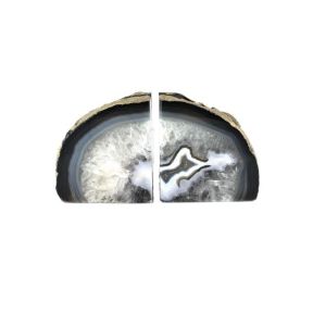 Agate Natural Book End Candle Holder