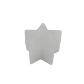Selenite Star Candle Holder