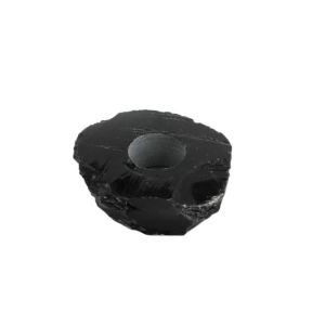 Obsidian Candle Holder