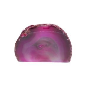 Pink Agate Candle Holder