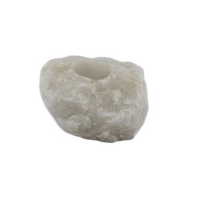 Snow Quartz Candle Holder
