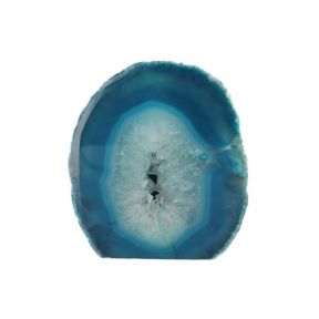 Teal Agate Candle Holder