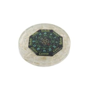 Selenite Orgone Zodiac Coaster