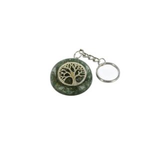 Tree Of Life Aventurine Orgone Keyring