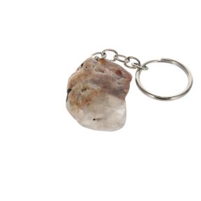 Tourmaline in Feldspar Tumblestone Keyring