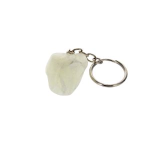 Sulphur Quartz Tumblestone Keyring