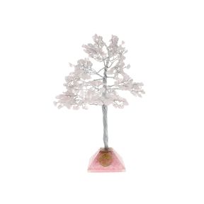 Rose Quartz Orgone Pyramid Gemtree - Large