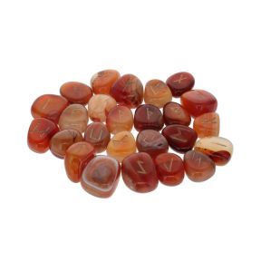 Carnelian Rune Set