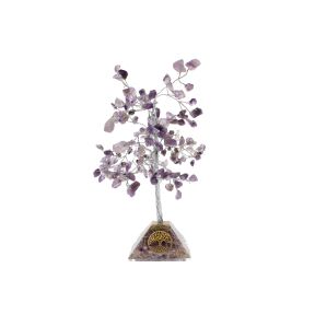 Amethyst Orgone Pyramid Gemtree