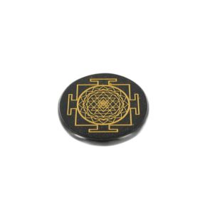 Obsidian RND Slice Shri Yantra