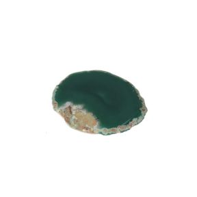 Agate Slices Green - Size 2