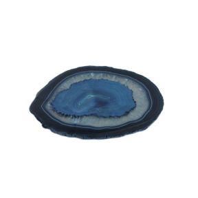 Agate Slices Blue - Size 4