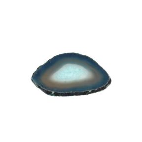 Agate Slices Teal - Size 4