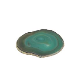 Agate Slices Green - Size 5